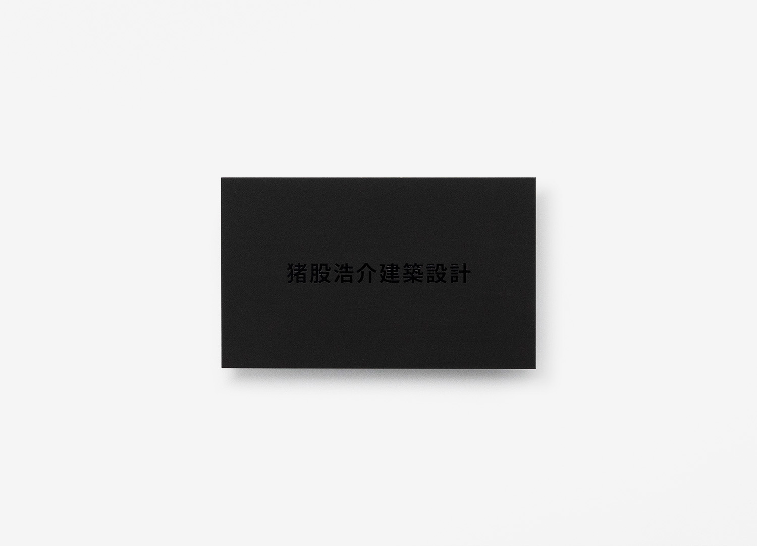 プライク（ブラック） × 黒ツヤあり箔・白マット箔