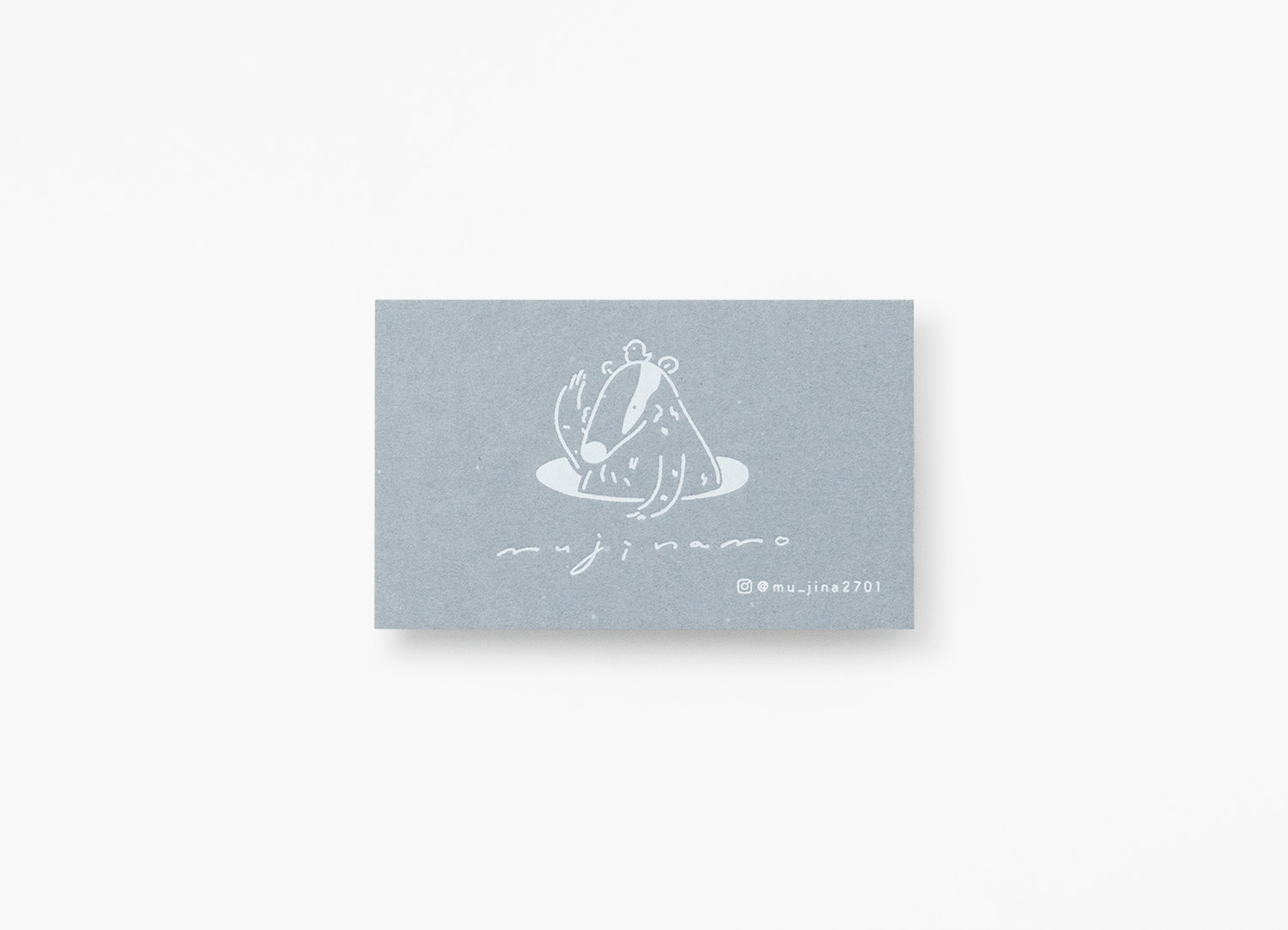 GAファイル（ブルージーン） × 白マット箔